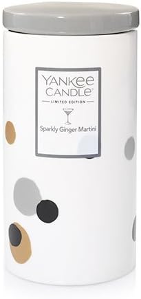 Yankee Candle Get Your Glamour On Sparkly Ginger Martini Ceramic Tumbler Candle