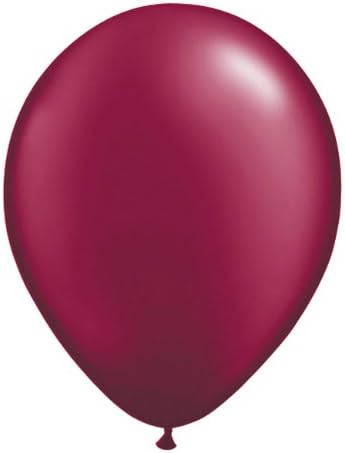 Folat 19114 Red Burgundy Balloons 30 cm-50 Pieces, 50er Pack