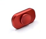 Fidgeteer Fidget Spinner Toy Metal Hybrid Ceramic Bearings, Anxiety Relief, Red