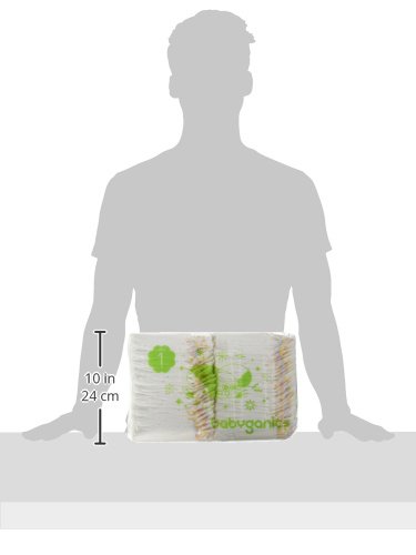 Babyganics Ultra Absorbent Diapers, Size 1