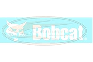 ALL SKIDSTEERS Back Door Decal for Bobcat Skid Steers | Replaces OEM # 6735901