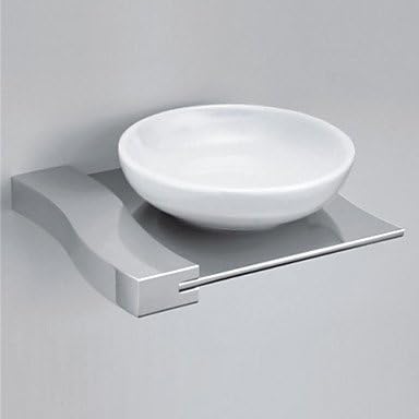 BL Contemporary Chrome Wall Mounted Soap Dishes