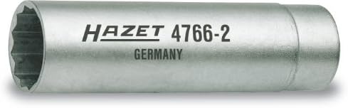 Hazet Size 14mm 10mm/ 3/8-inch Spark Plug Wrench, Silver