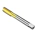 uxcell Metric Machine Thread Milling Tap M10 x 1 H2 Titanium Coated (Ti-coated) High Speed Steel 3 Straight Flutes Screw Thread Tapping Threading Machinist Repair DIY Tool