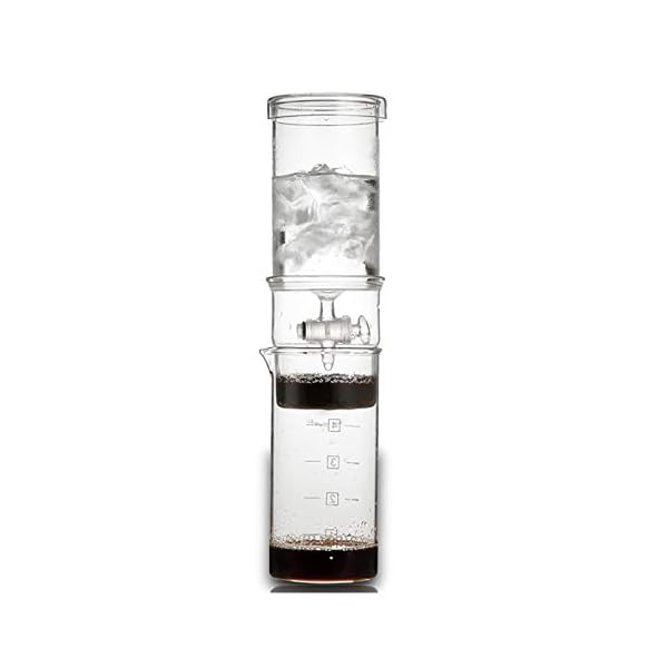 BaoYPP Ice Drip Kaffeemaschine Glas-Kaffee-EIS-Tropf-Topf Eisbrau-Kaffeemaschine Haushalt Eisbrau-Kaffeemaschine…
