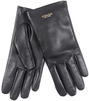 Coach SCULPTED C MENS LEATHER TECH GLOVE at Amazon Men's Clothing