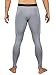 DRSKIN Men’s Compression Pants Tights Leggings Sports Baselayer Running Workout Active Athletic Gym Performance (M, DG03) Gray
