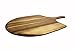 Heritage Acacia Wood Pizza Peel - 22x14 inch Large Wooden Paddle Board with Handle for Easy Use - Kitchen Oven Accessories