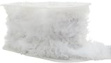 Wrights Feather Boa, 1-1/2-Inch by 10-Yard, White