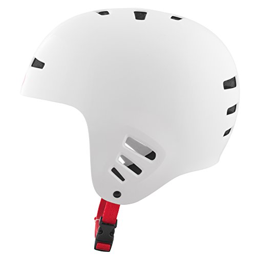 TSG - Dawn Flex Solid Color (White, L/XL 57-59 cm) Helmet for Bicycle Skateboard