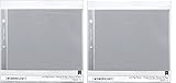 American Crafts 10 12-Inch by 12-Inch Page Protectors, 2 Packs