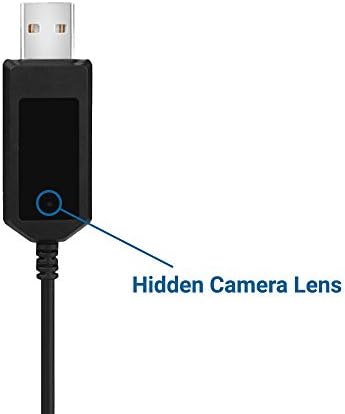 SpygearGadgets 1080P HD Motion Activated Smartphone Charger Power Cord Nanny Cam Spy Nanny Camera