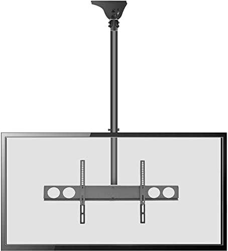 Adjustable Height TV Ceiling Mount - Tilting Vertical VESA Universal