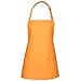 Fame Adult's 3 Pocket Bib Apron-Mango-O/S