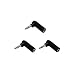 Audio 2000s 3.5m Stereo Female to 3.5mm Stereo Male Right Angle 3 Pack Adapter ACC3149P3