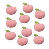 10Pcs Mini Peach Mochi Squishy Relief Cute Novelty