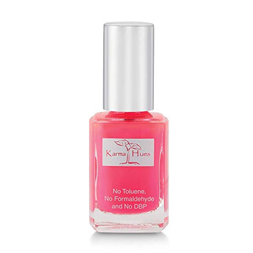 Karma Organic Natural Nail Polish-Non-Toxic Nail Art, Vegan and Cruelty-Free Nail Paint (Purple RAIN)