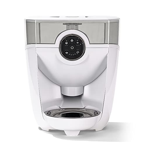 FeederRobot by Whisker (White with Smoke Hopper); Includes Backup