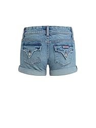 HUDSON Women's Croxley Mid Thigh Short (Flap), Anthem