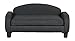 Paws & Purrs Modern Pet Sofa 31.5″ Wide by 19.5″ Deep Low Back Lounging Bed with Removable Mattress Cover in Graythumb 3