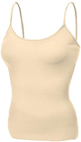 padded camisoles with built in bra