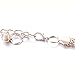 UEETEK Women Fashion Belt Chain Skinny Metal Flower Decor Waist Belt for Dress Skirt Blouse Costume