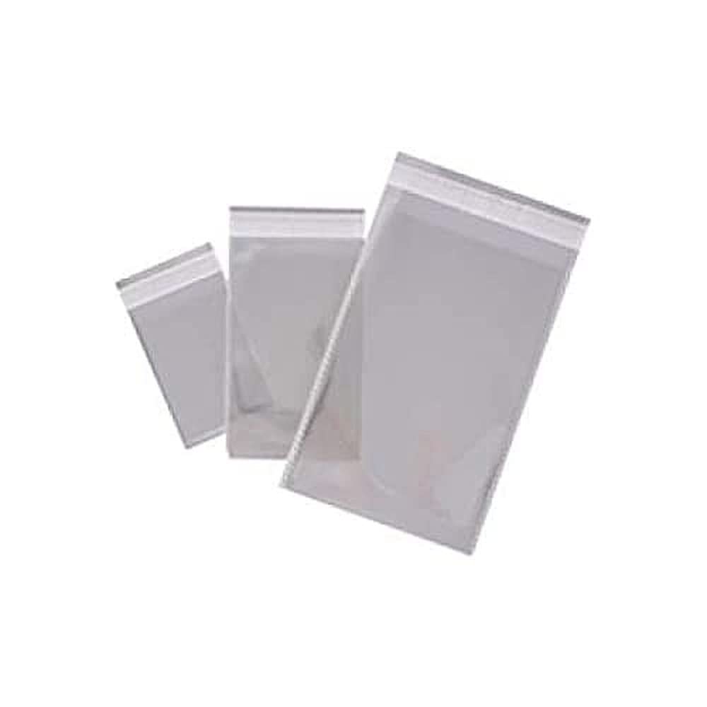 APLI 016222 100 Adhesive Transparent Bags 250 mm x 330 mm, White