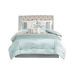 Madison Park Amherst Faux Silk Comforter Set-Casual