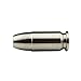 Trisens Bullet Shape Titanium Knife Lanyard Bead EDC Zipper Pull 550 Parachute Cord Jewelry Bead Pendant