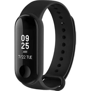(Renewed) Mi Smart Band 3i (Black Strap, Size : Regular)