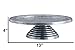 Benzara 49189 Functional Metal Cake Stand