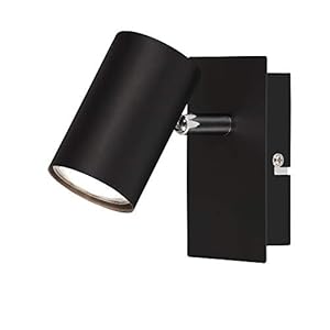 Briloner Leuchten – spot, wandspot, plafondspot, schijnwerper zwenkbaar, GU10, zwart