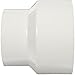 Spears P102 Series PVC DWV Pipe Fitting, Reducing Coupling, 8