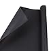 JAM Paper Gift Wrap - Matte Wrapping Paper - 50 Sq Ft Total (30 in x 10 Ft Each) - Matte Black - 2 Rolls/Pack