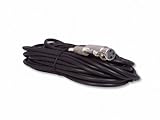 Your Cable Store 25 Foot XLR 3 Pin Female to 1/4" Mono Microphone Cable, Unbalanced