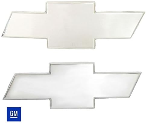 All Sales 96131P Ami Chevy Bowtie Grille and Lift Gate Emblem without Border, Chrome