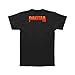 Pantera Men's Guitar Snake T-shirt Large Black
