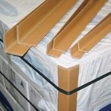 BBP Express Cardboard Pallet Corner Protectors 35x35x1000mm Pack x10 Brown view 3