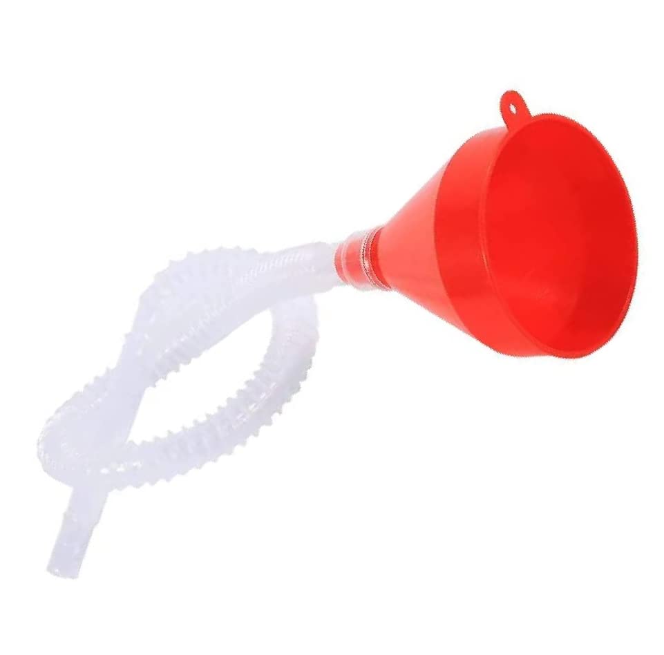 8cm Wide Mouth Funnel Universal Car Funnel Long Spout Flexible Extension Car Funnel