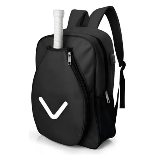 Mochila Raqueteira Bolsa Beach Tennis Tênis Squash Impermeável Esportiva Poliéster Reforçada 47x32x14cm Com Compartimentos Para Raquete Bolas E Acessórios