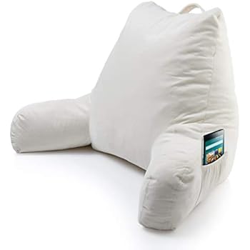 Amazon Com Mittagong Backrest Reading Pillow With Arms Removable