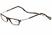 Clic Magnetic Reading Glasses (Expandable), Adjustable Temple Computer Readers, Original Expandable, (M-XL, Tortoise, 3.00 Magnification)