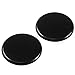 2 Rear Armrest Cover Caps Black Ebony 2007-2014 Compatible with GM Trucks & SUVs Arm Rest Snap New