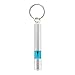 TOOGOO(R) Cylinder Shape Blue Silver Tone Car Static Elimination Discharger Anti-Static Keychain