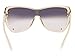 Tom Ford Ekaterina Sunglasses FT0363 41G, Champagne Crystal Frame, Brown Lens, 137
