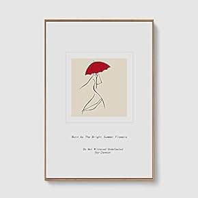 Framed Home Artwork Line Art for Living Room Bedroom