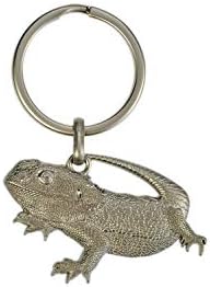 Beautiful massive 3D Key Ring Tag made of metal - Mare with Foal