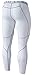 TSLA Men's Athletic Compression Pants, Thermal Wintergear Running Tights, Sports Leggings, Thermal White, X-Large
