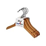 Richards Homewares - Wood Children's Shirt / Coat Hangers (Set of 6)