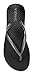 Vionic Women's Beach Noosa Flip-Flop, Black, 9 Medium US